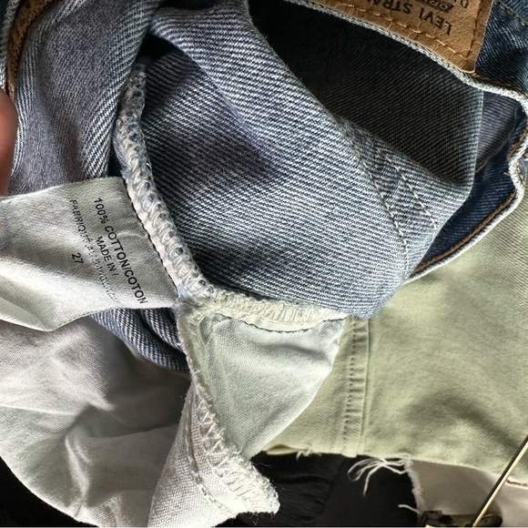 Levi’s Vintage 550 Orange Tab Jeans - Picture 12 of 13